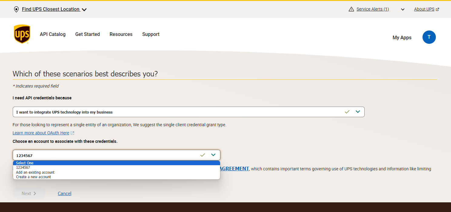 UPS Rest API onboarding guide – nShift