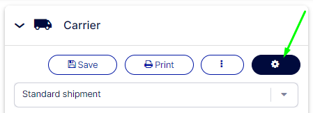 configure button