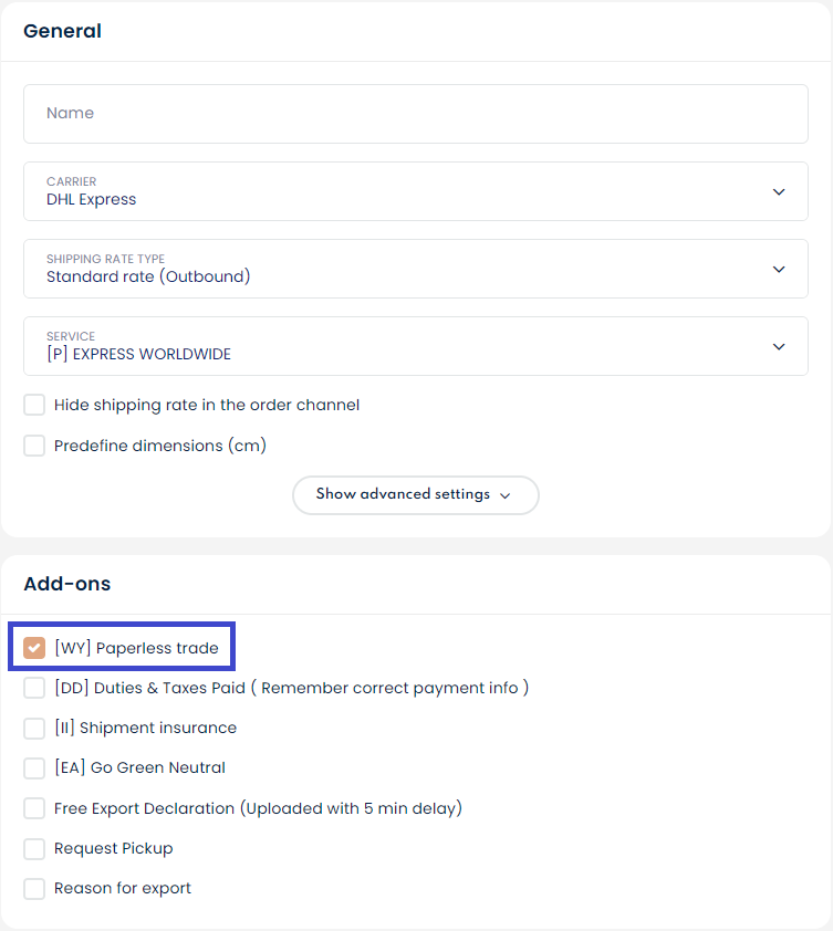 Paperless Customs – nShift